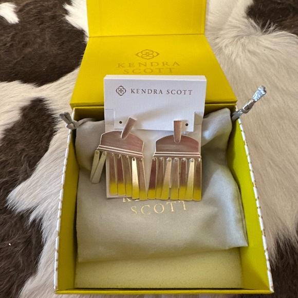 Kendra Scott Accessories - Kendra Scott Gold and Silver Fringe Earrings